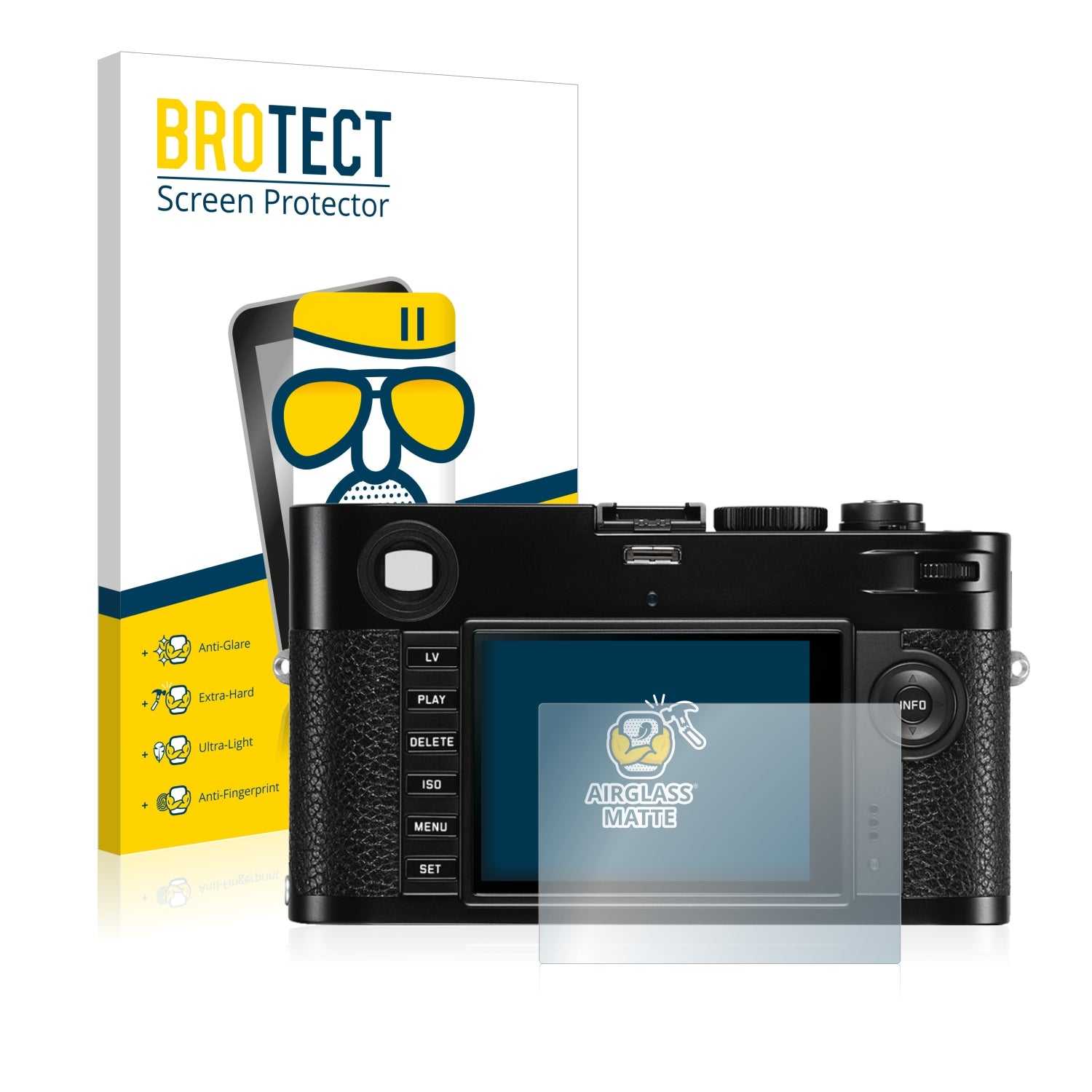 ScreenShield, Anti-Glare Screen Protector for Leica M (Typ 240)