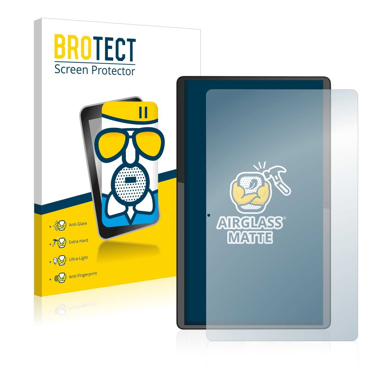 ScreenShield, Anti-Glare Screen Protector for Lenovo IdeaPad Duet 5 Chromebook (portrait)