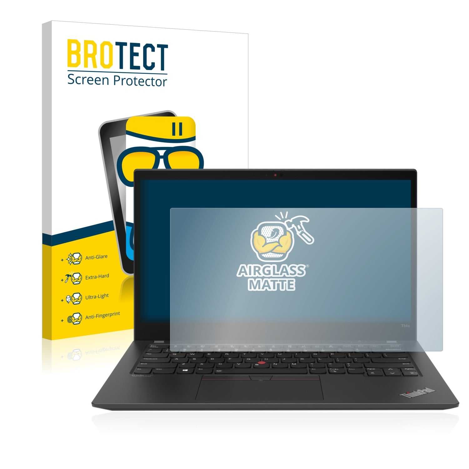 ScreenShield, Anti-Glare Screen Protector for Lenovo ThinkPad T14s Gen 2