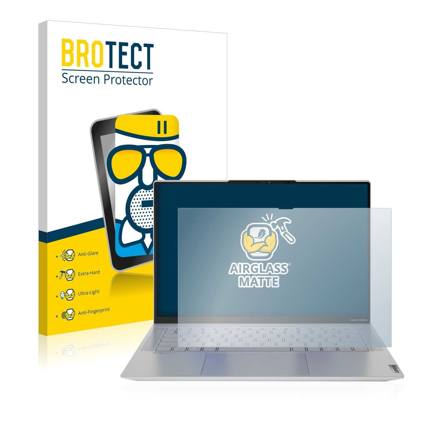 ScreenShield, Anti-Glare Screen Protector for Lenovo Yoga Slim 7 Carbon 14
