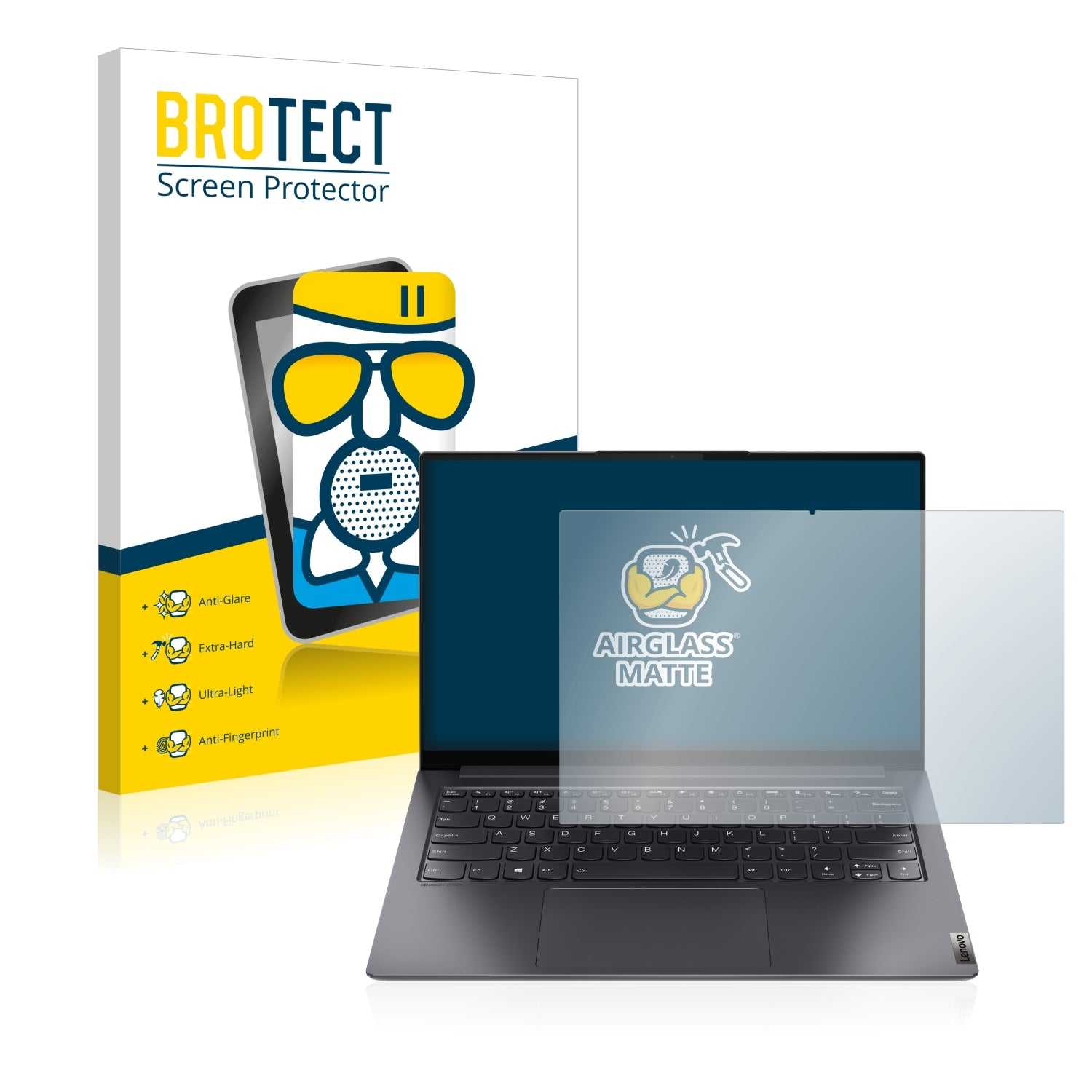 ScreenShield, Anti-Glare Screen Protector for Lenovo Yoga Slim 7 Pro 14