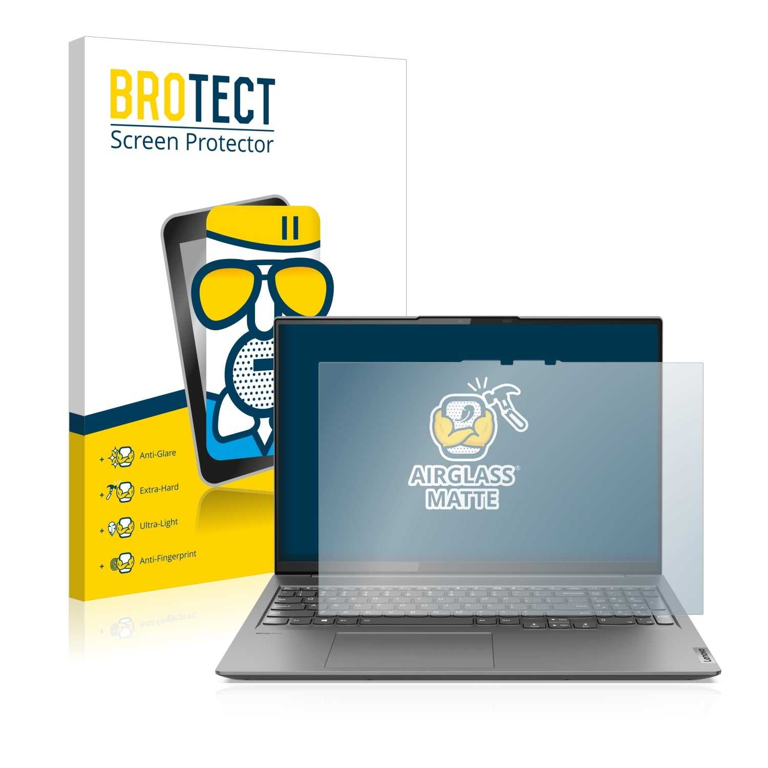 ScreenShield, Anti-Glare Screen Protector for Lenovo Yoga Slim 7 Pro 16