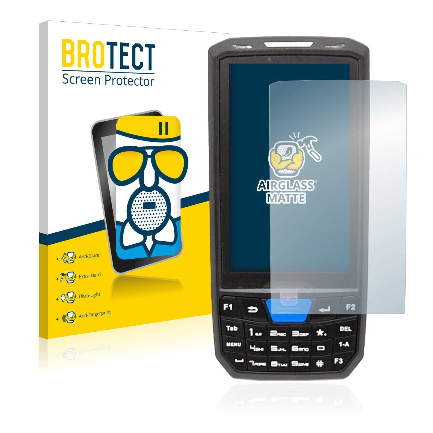 ScreenShield, Anti-Glare Screen Protector for MUNBYN IPDA035