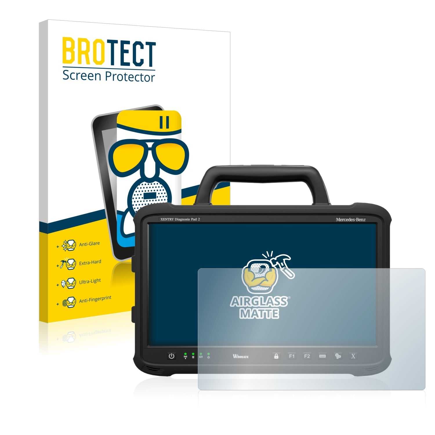 ScreenShield, Anti-Glare Screen Protector for Mercedes-Benz XENTRY Diagnosis Pad 2