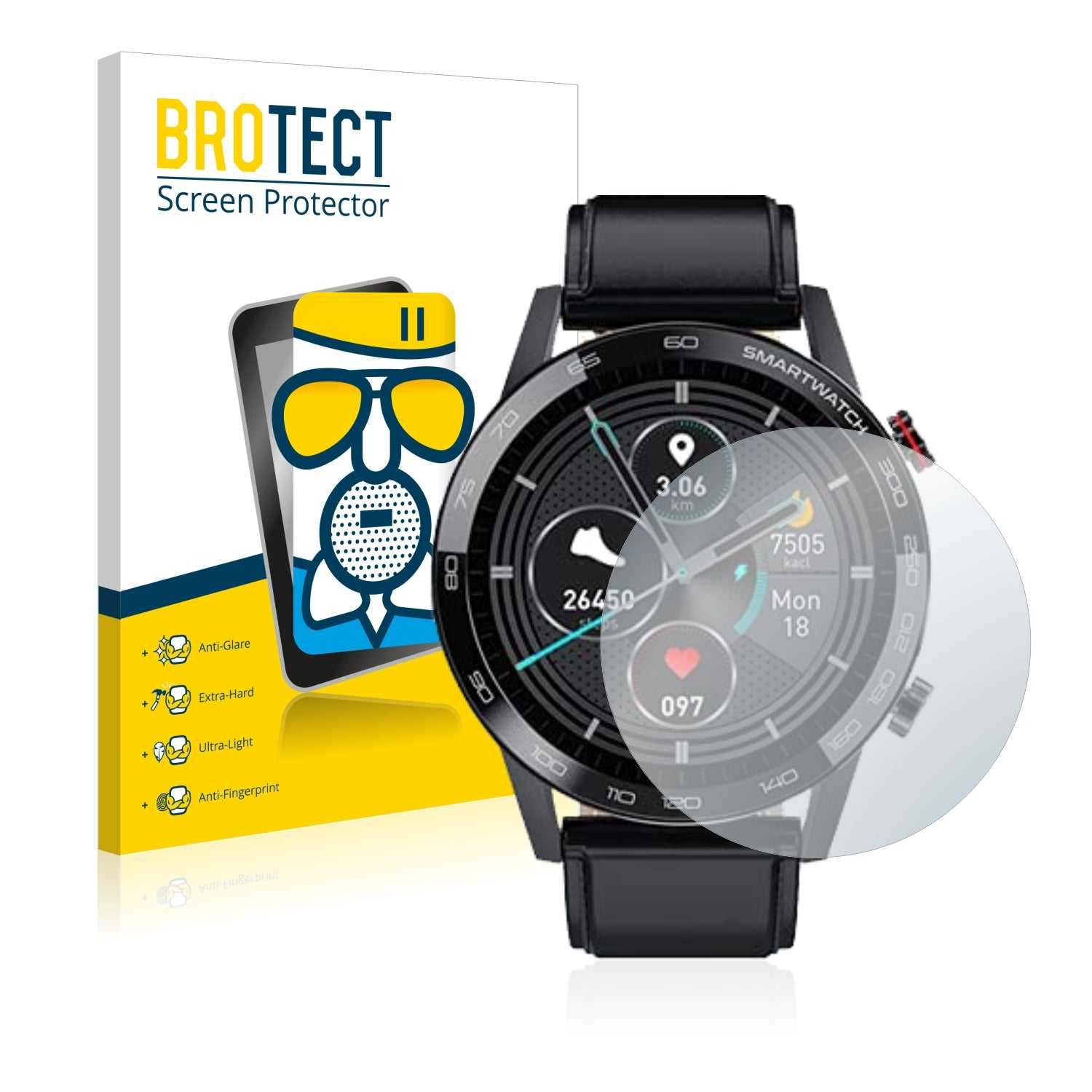 ScreenShield, Anti-Glare Screen Protector for Microwear L16