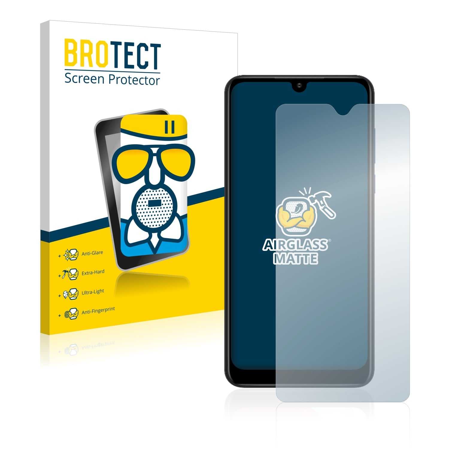 ScreenShield, Anti-Glare Screen Protector for Motorola Moto G Pure