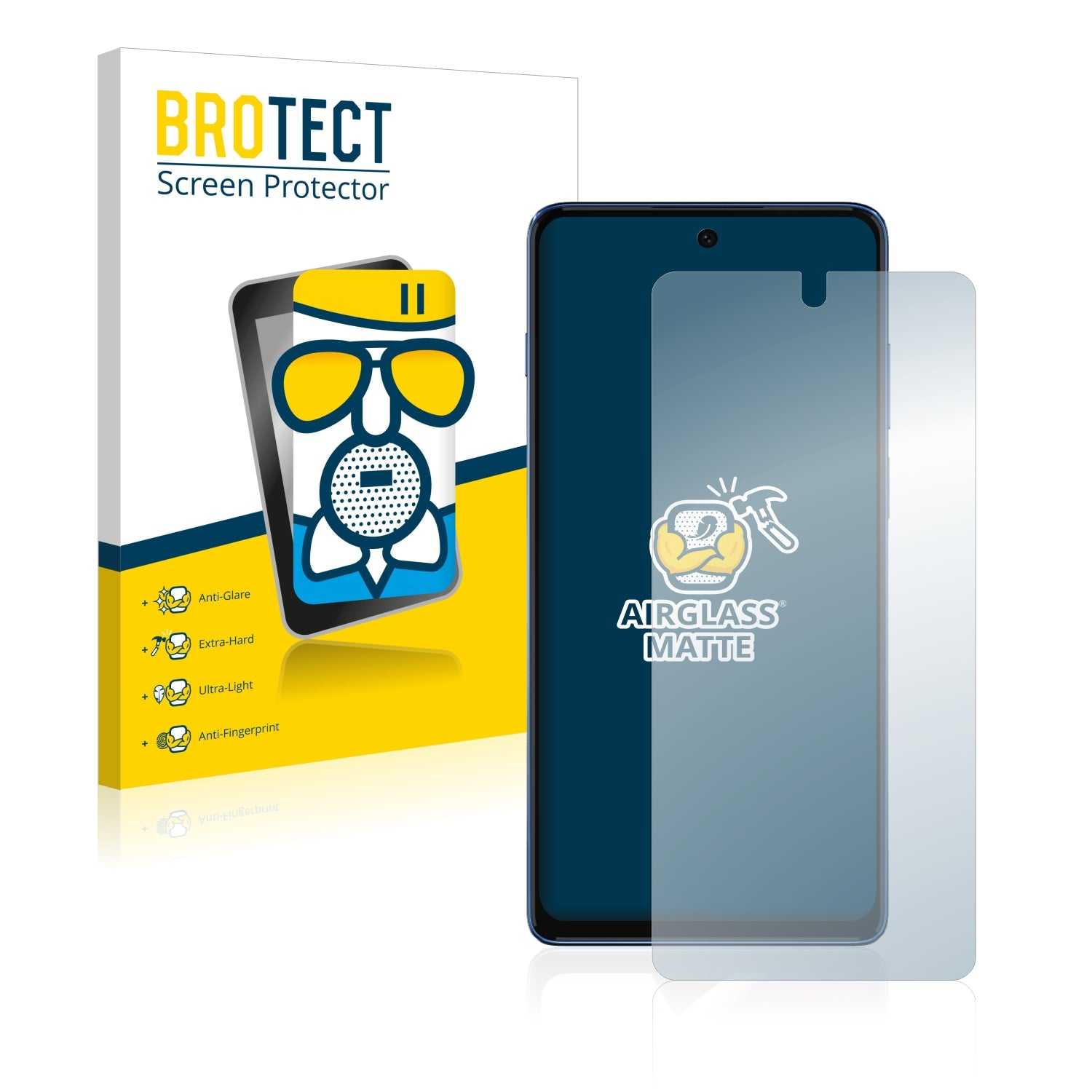 ScreenShield, Anti-Glare Screen Protector for Motorola Moto G200 5G