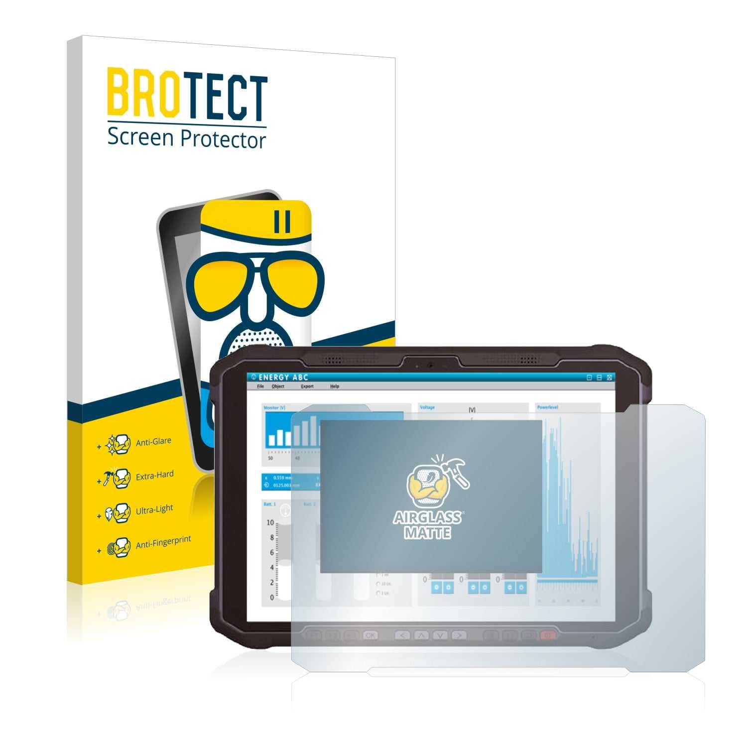 ScreenShield, Anti-Glare Screen Protector for Newland Speedata SD100 Orion