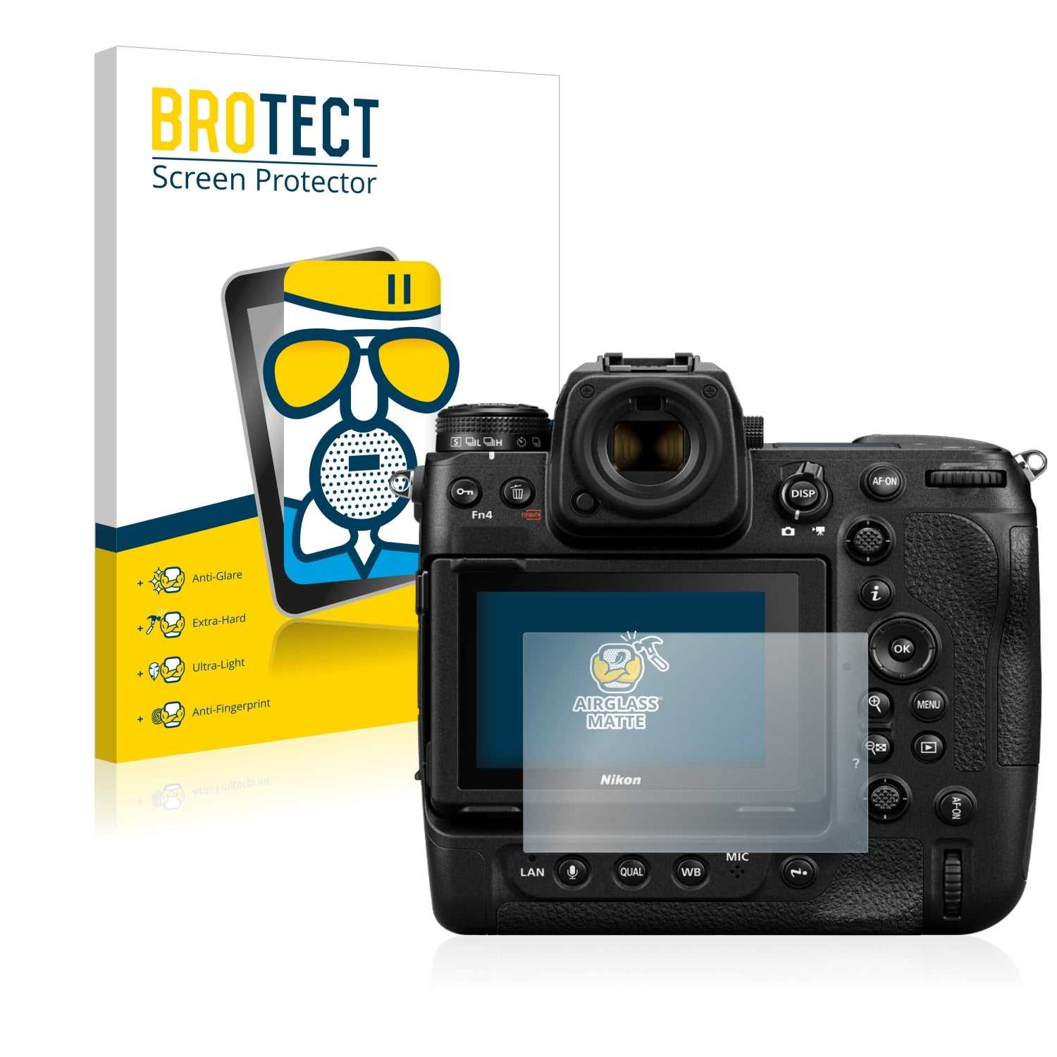 ScreenShield, Anti-Glare Screen Protector for Nikon Z 9