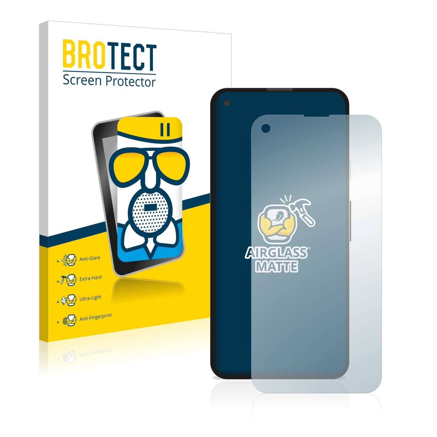 ScreenShield, Anti-Glare Screen Protector for Nitrokey NitroPhone 1