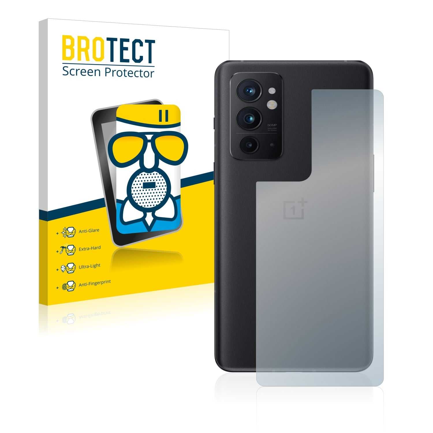 ScreenShield, Anti-Glare Screen Protector for OnePlus 9RT 5G (Back)