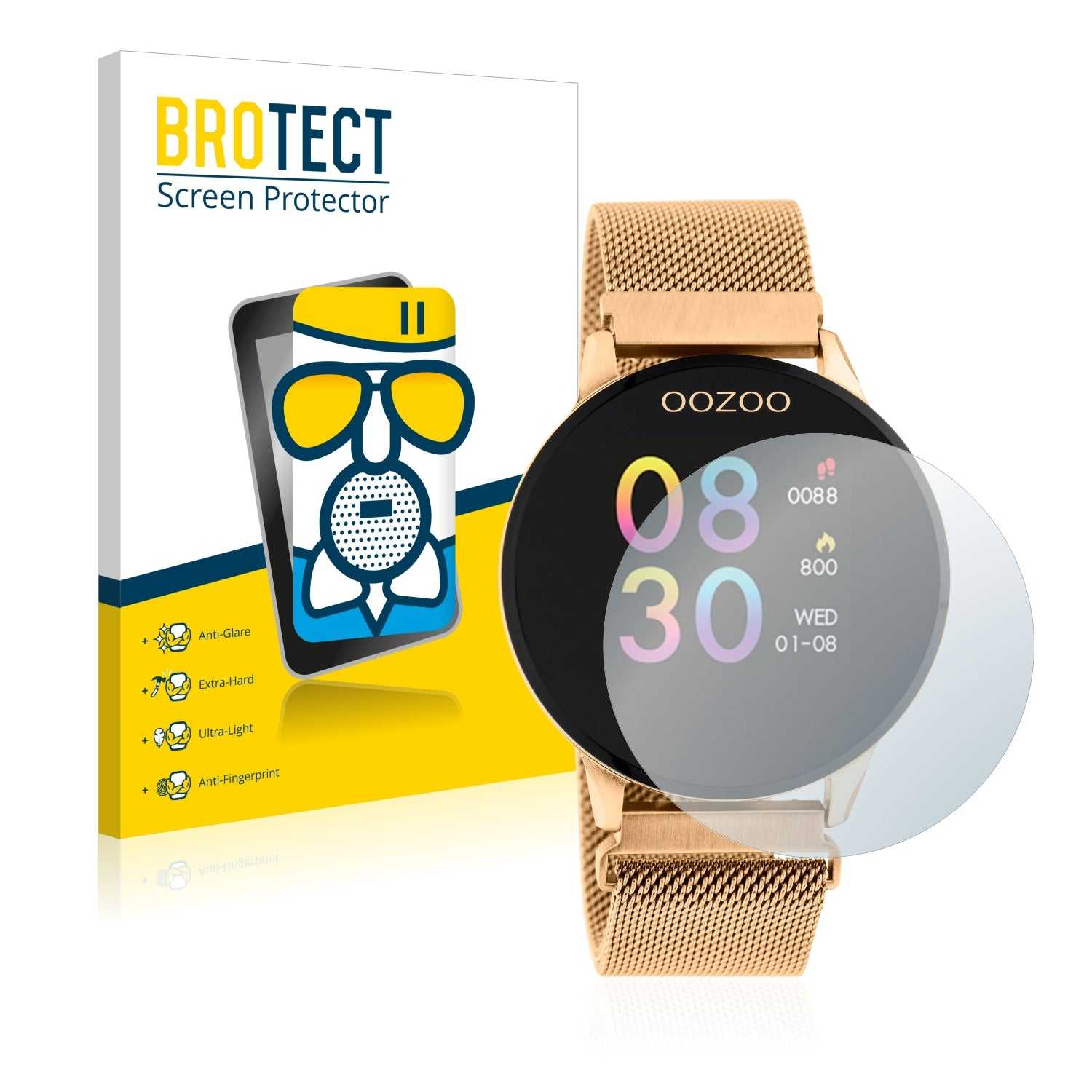 ScreenShield, Anti-Glare Screen Protector for Oozoo Q00117