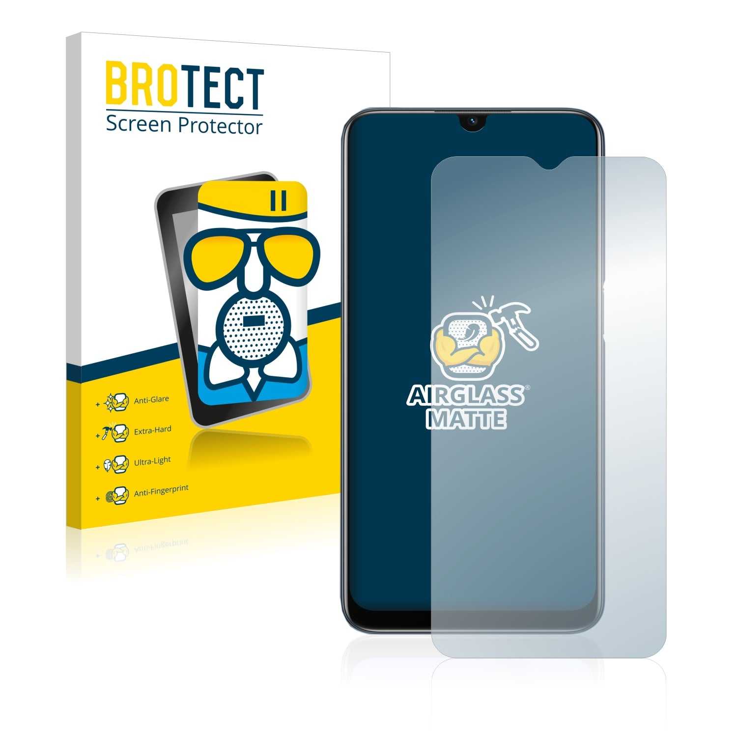 ScreenShield, Anti-Glare Screen Protector for Oppo A54s