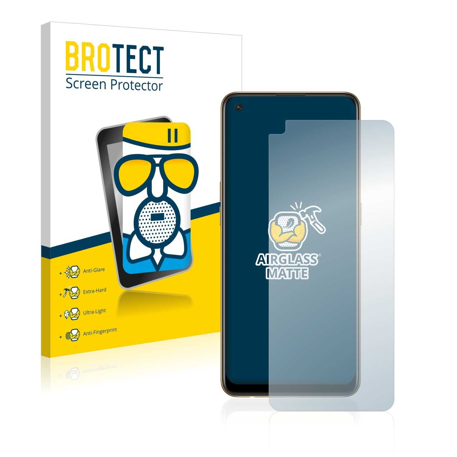 ScreenShield, Anti-Glare Screen Protector for Oppo F19s