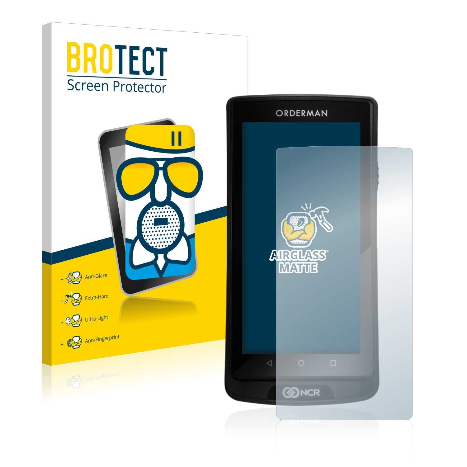 ScreenShield, Anti-Glare Screen Protector for Orderman 9 Pro