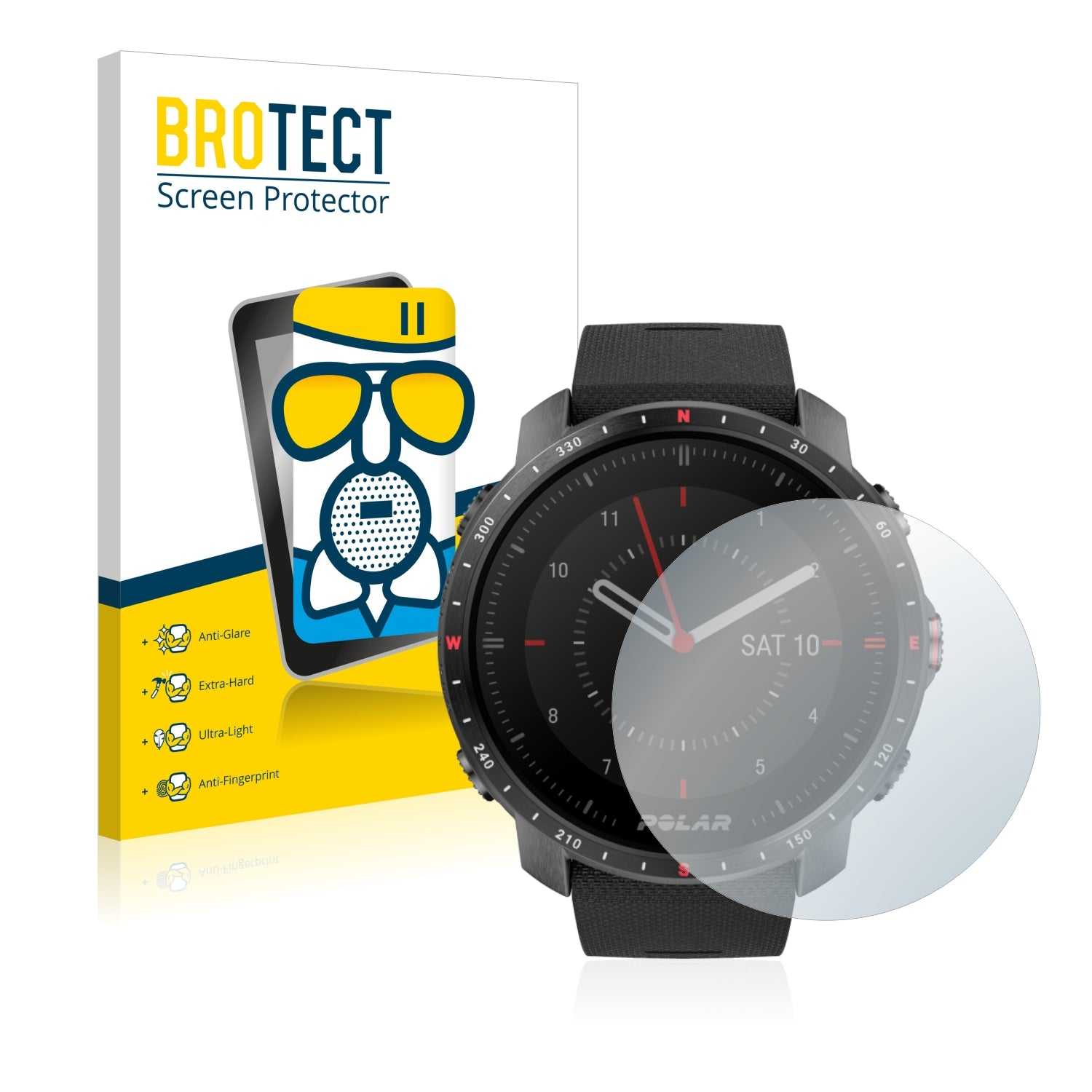 ScreenShield, Anti-Glare Screen Protector for Polar Grit X Pro