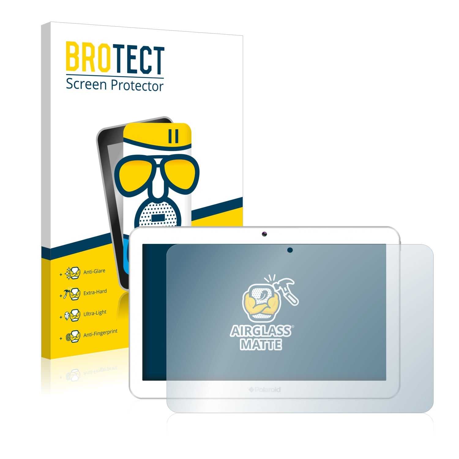 ScreenShield, Anti-Glare Screen Protector for Polaroid Mobility 10.1
