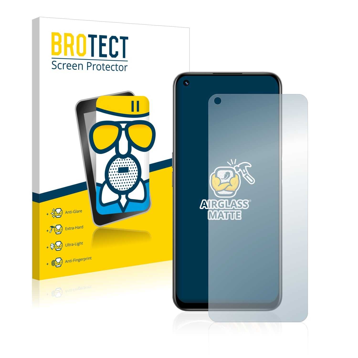 ScreenShield, Anti-Glare Screen Protector for Realme 8i