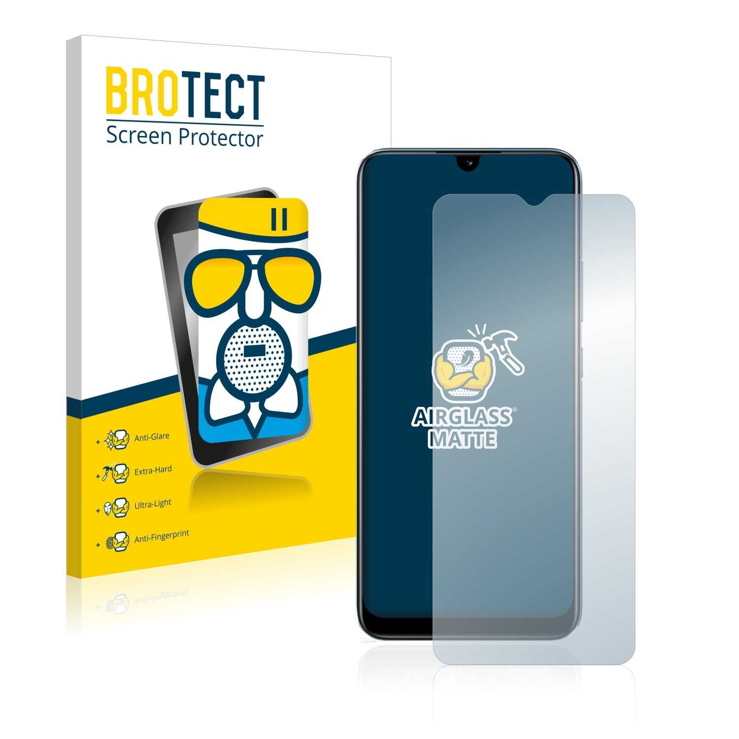 ScreenShield, Anti-Glare Screen Protector for Realme Narzo 50A