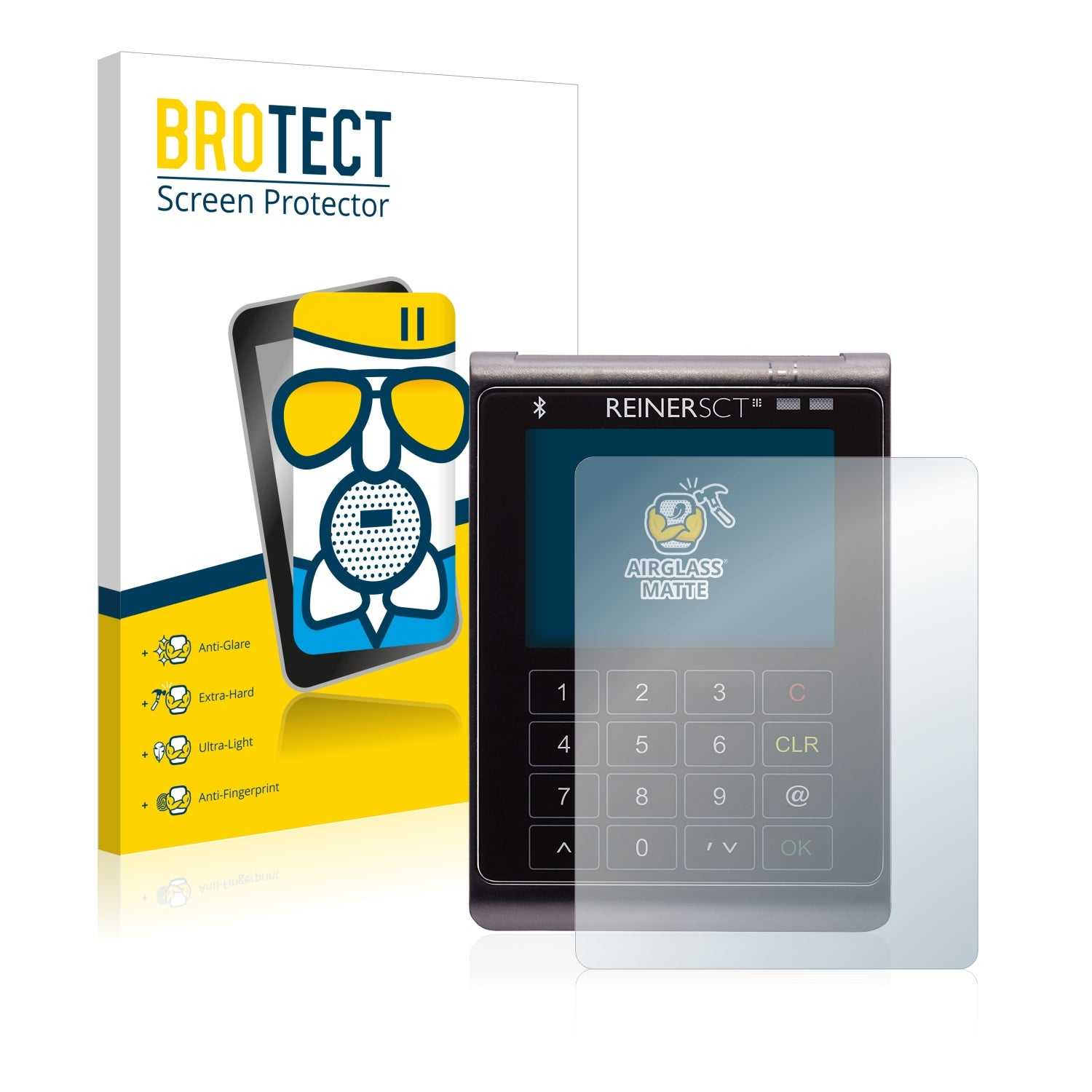 ScreenShield, Anti-Glare Screen Protector for ReinerSCT cyberJack