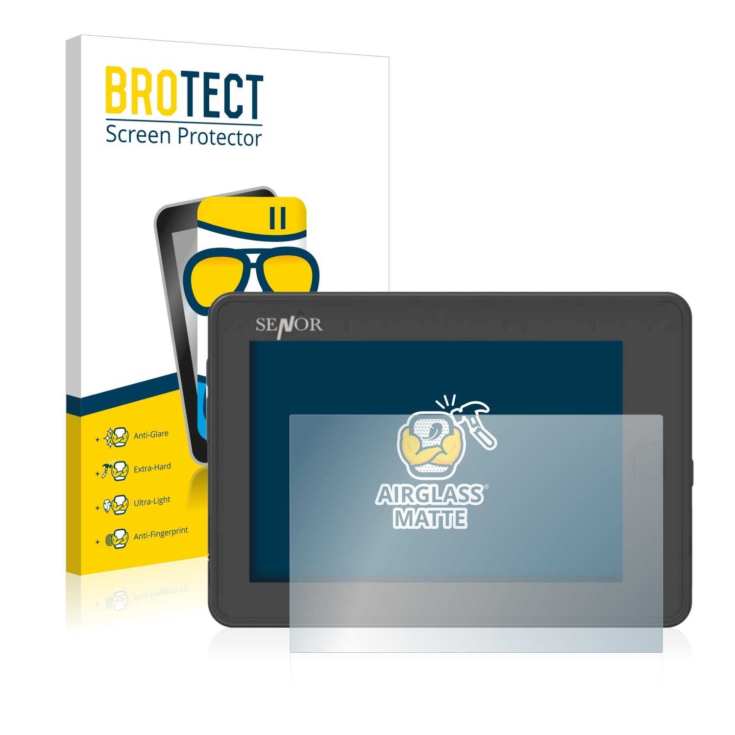 ScreenShield, Anti-Glare Screen Protector for Senor Hygrolion Tab MPC 10.1