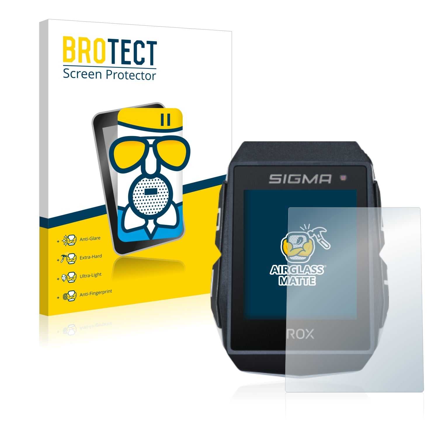 ScreenShield, Anti-Glare Screen Protector for Sigma ROX 11.1 Evo