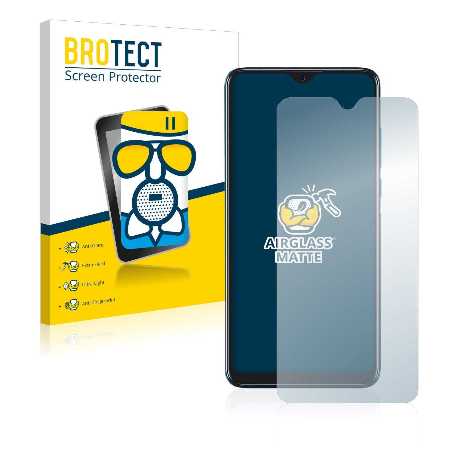 ScreenShield, Anti-Glare Screen Protector for TCL 20 SE