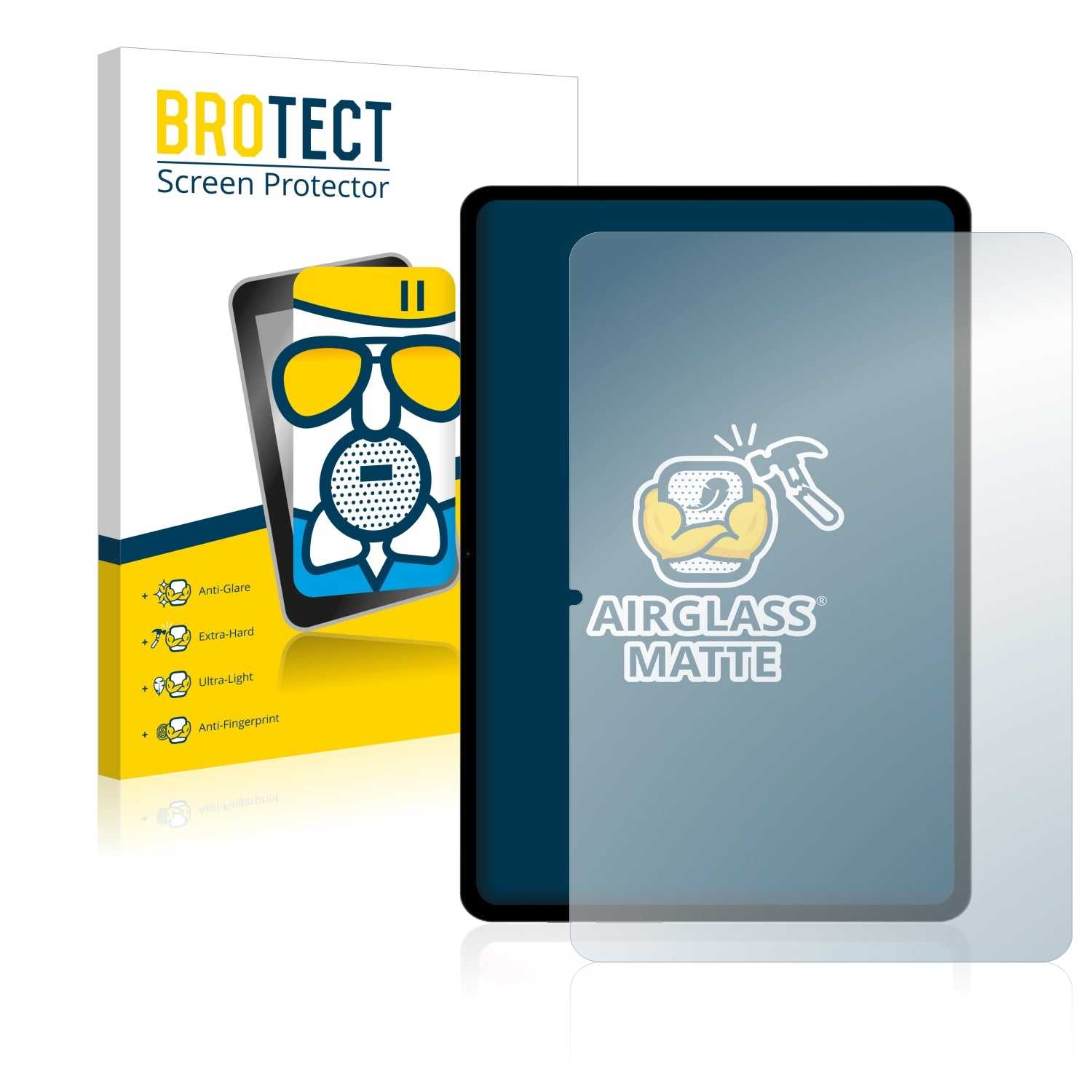 ScreenShield, Anti-Glare Screen Protector for Teclast T50 (portrait)