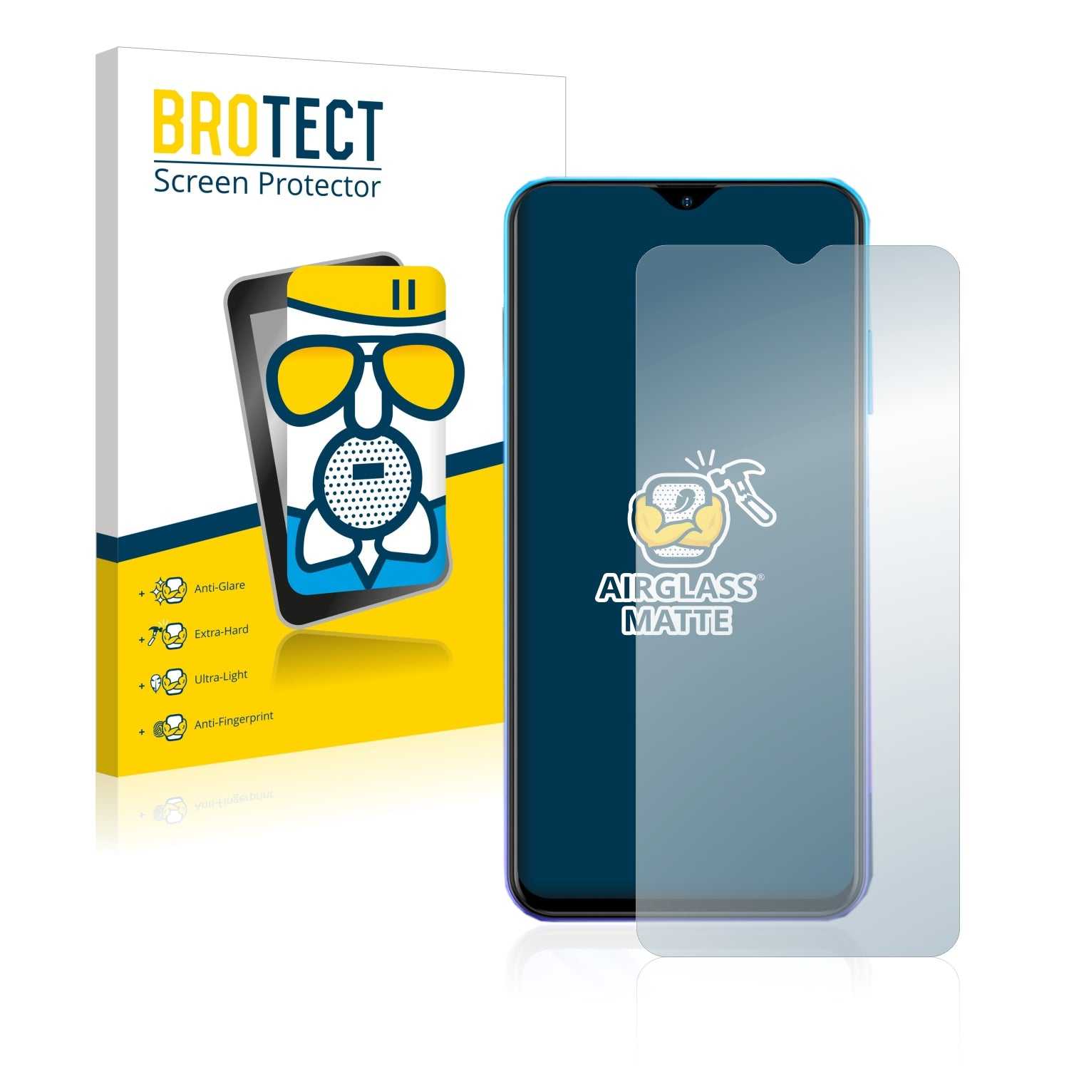 ScreenShield, Anti-Glare Screen Protector for Ulefone Note 12P