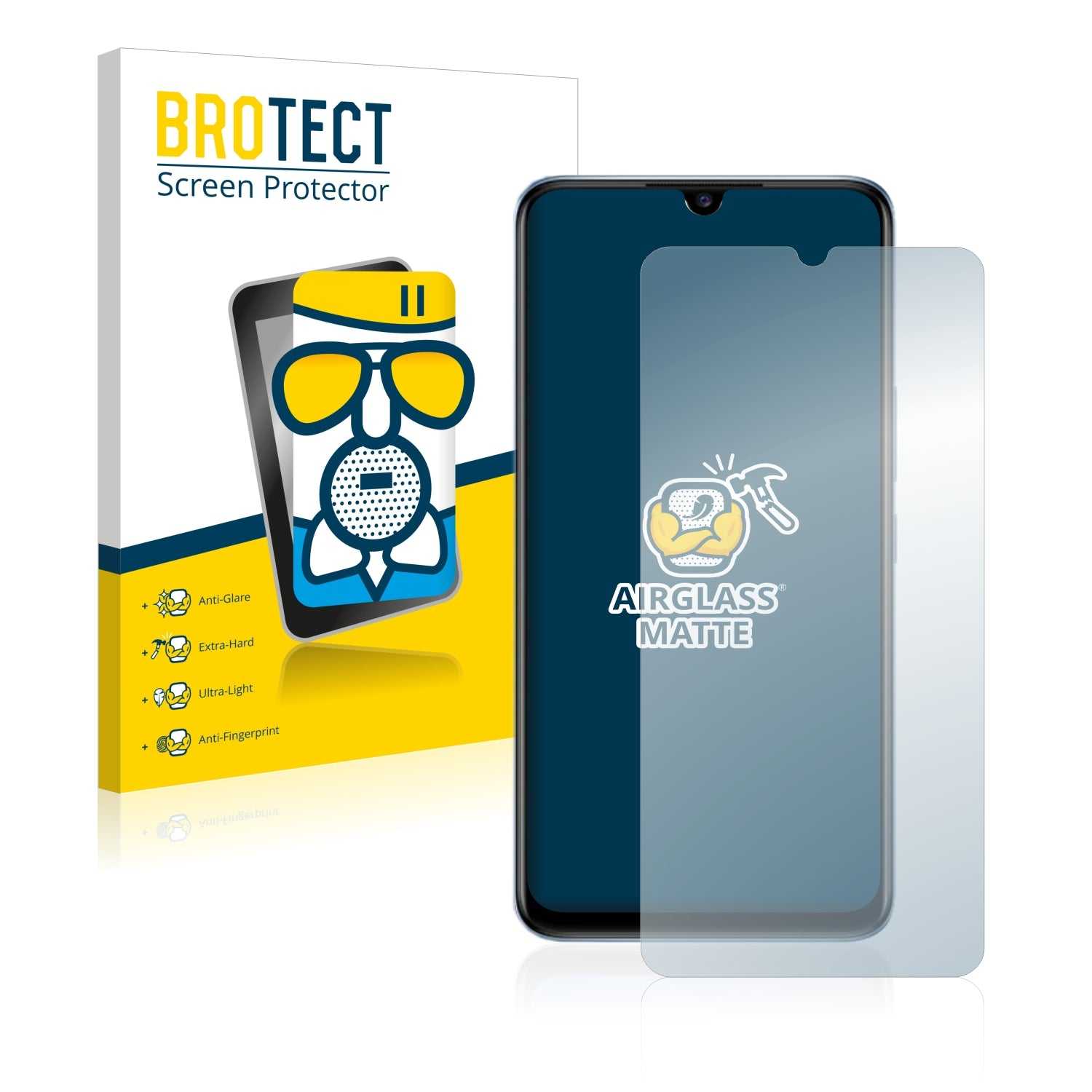 ScreenShield, Anti-Glare Screen Protector for Vivo Y71t