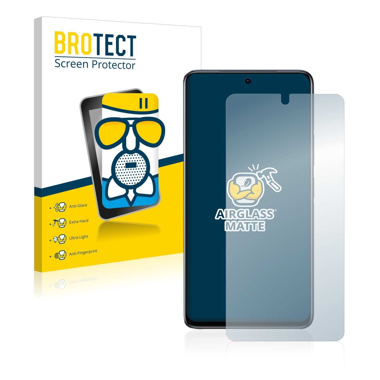 ScreenShield, Anti-Glare Screen Protector for Vivo iQOO Z5x