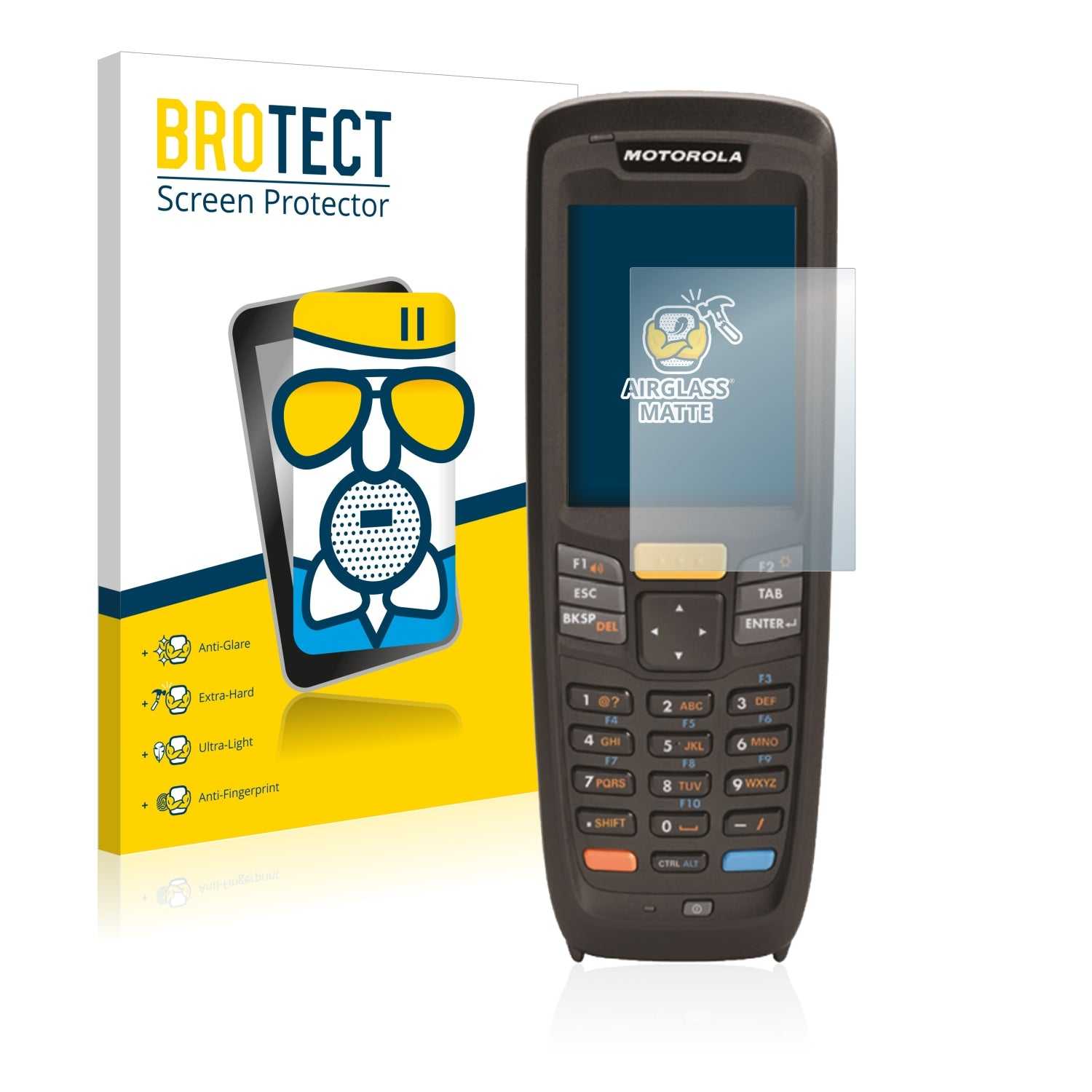 ScreenShield, Anti-Glare Screen Protector for Zebra MC2100