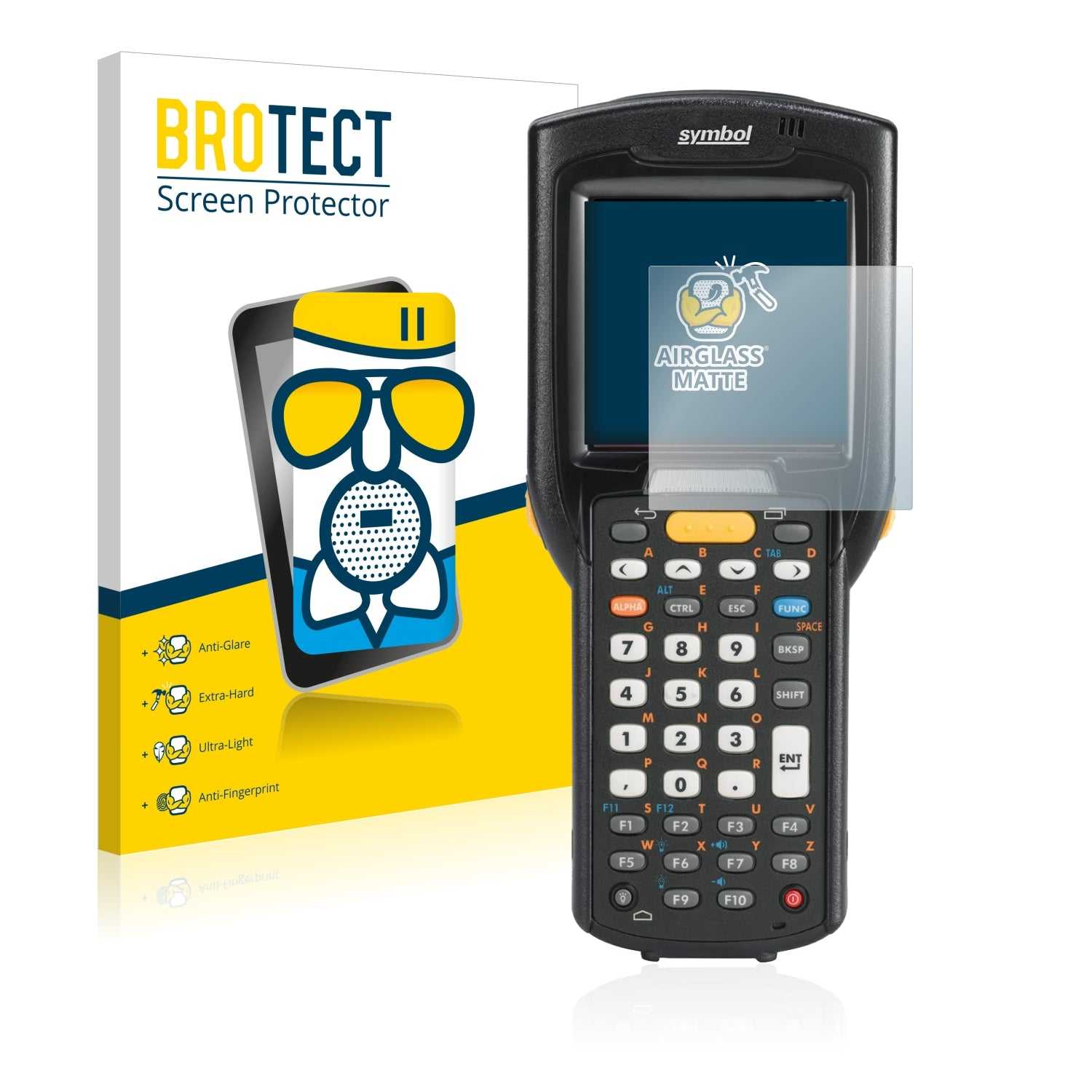 ScreenShield, Anti-Glare Screen Protector for Zebra MC3200