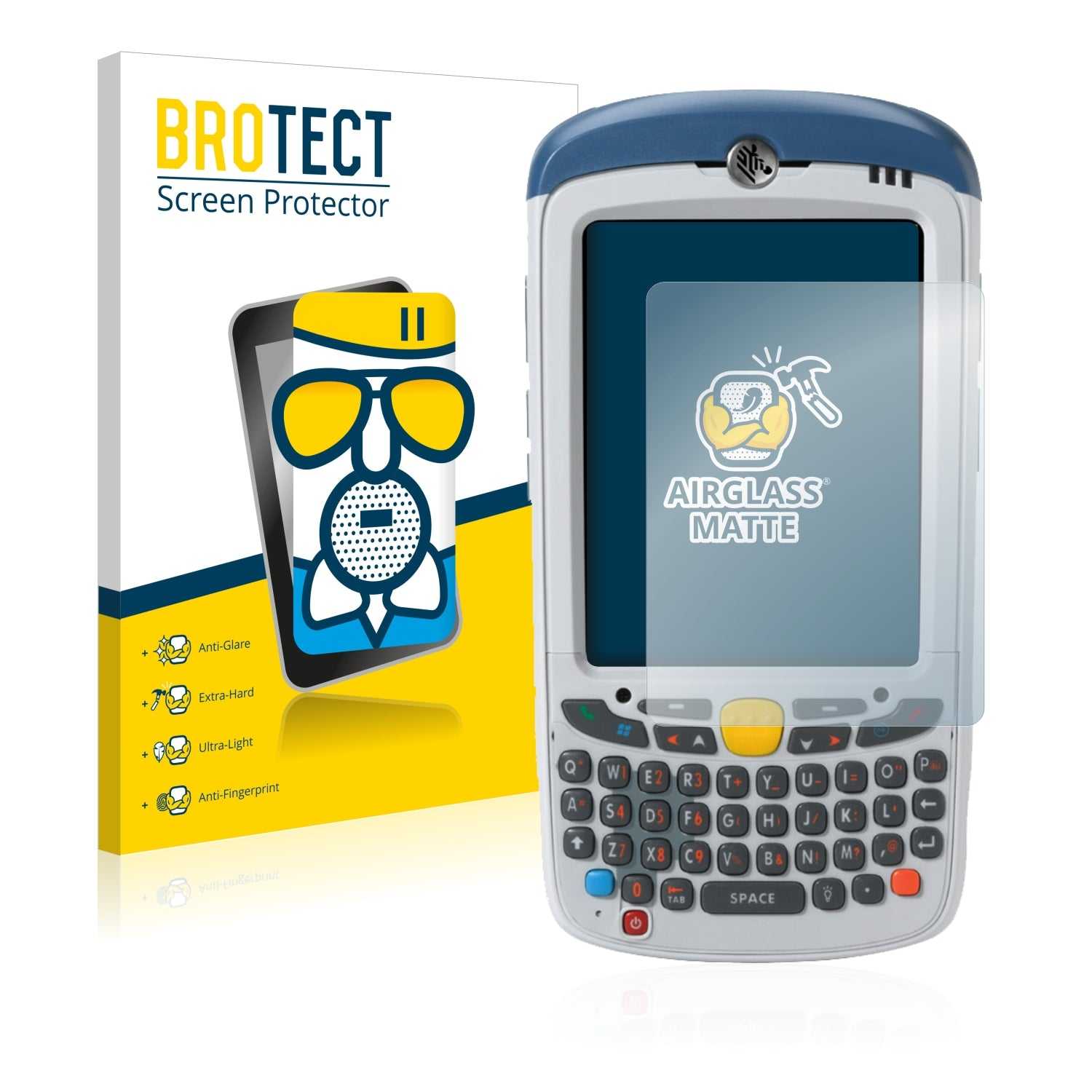 ScreenShield, Anti-Glare Screen Protector for Zebra MC55X