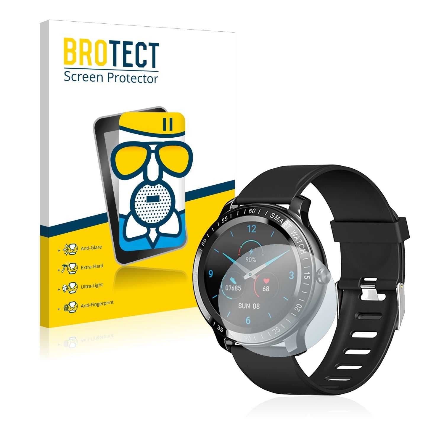 ScreenShield, Anti-Glare Screen Protector for Zeeker Watch