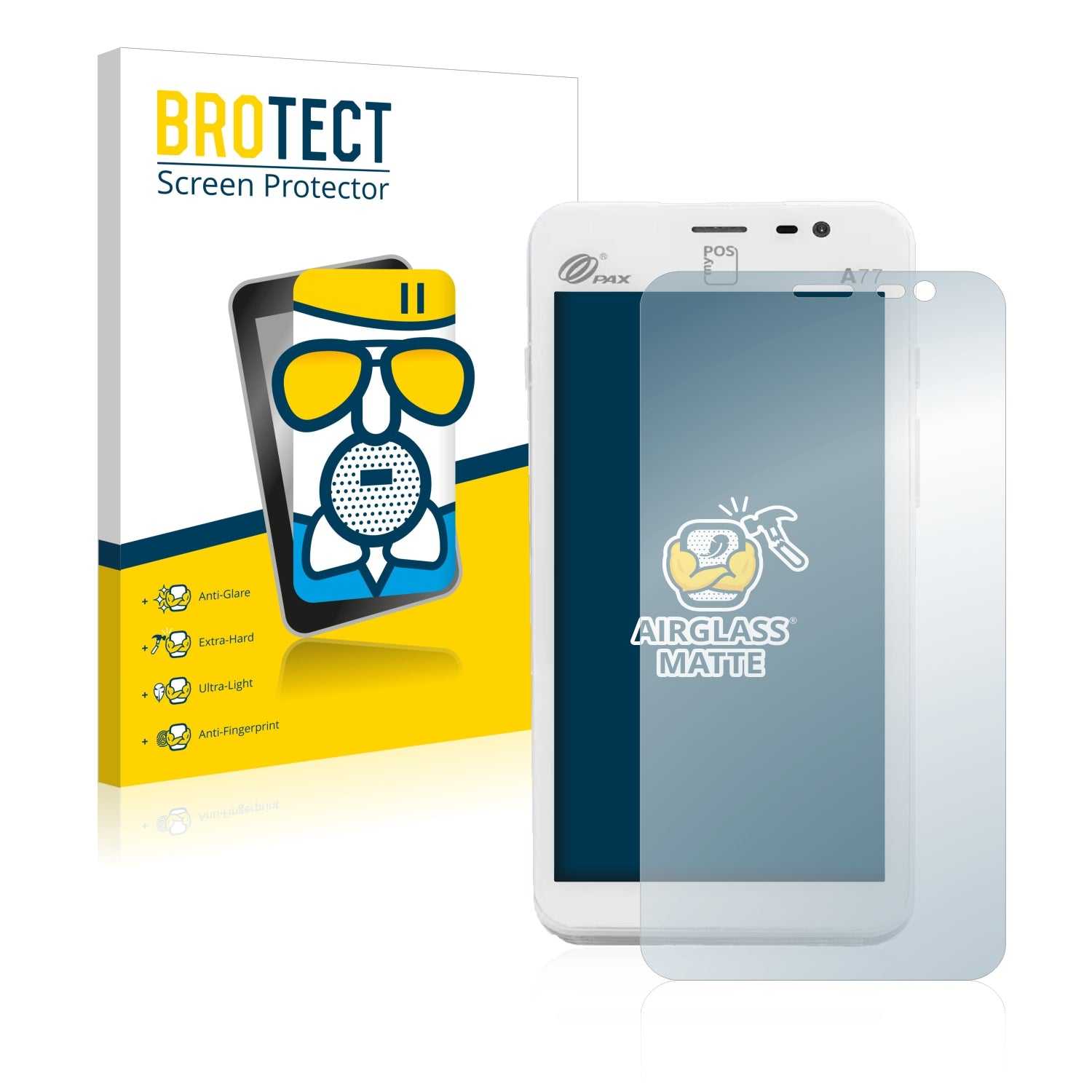 ScreenShield, Anti-Glare Screen Protector for myPOS Slim