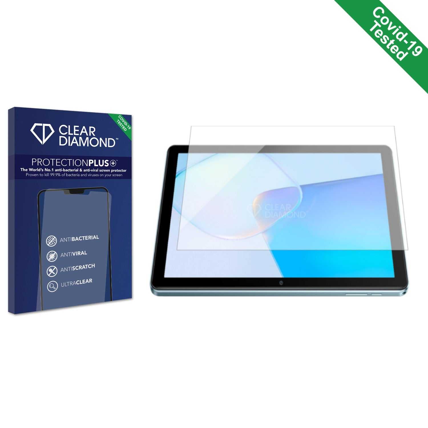 ScreenShield, Clear Diamond Anti-viral Screen Protector for Blackview Oscal Pad 60