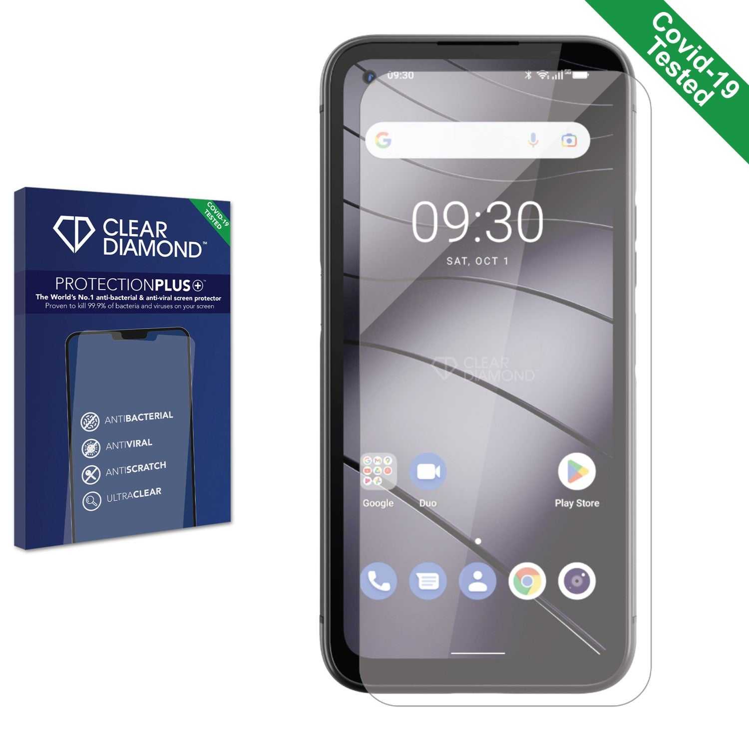 ScreenShield, Clear Diamond Anti-viral Screen Protector for Gigaset GX4