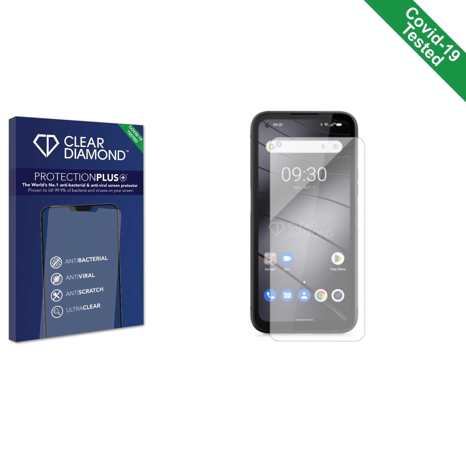 ScreenShield, Clear Diamond Anti-viral Screen Protector for Gigaset GX6