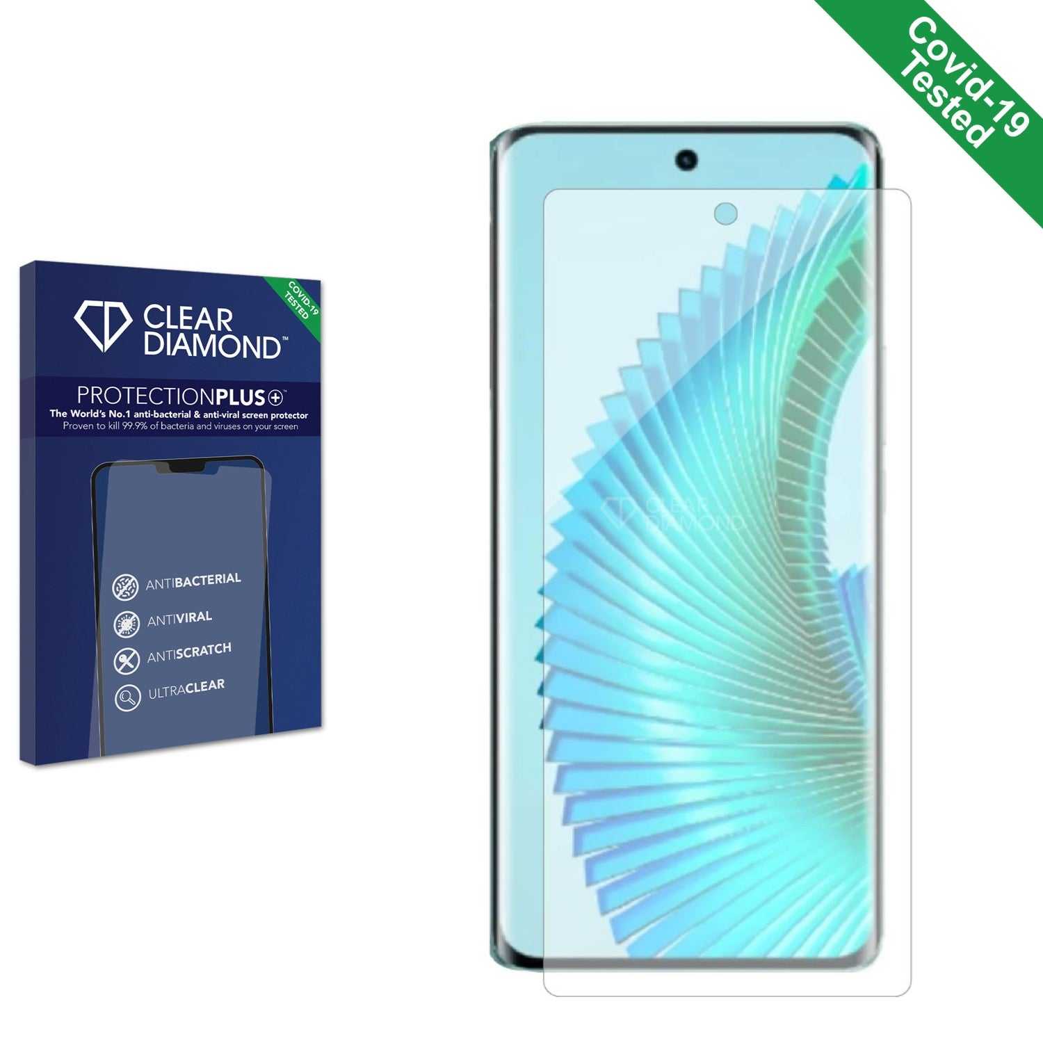 ScreenShield, Clear Diamond Anti-viral Screen Protector for Honor Magic 6 Lite