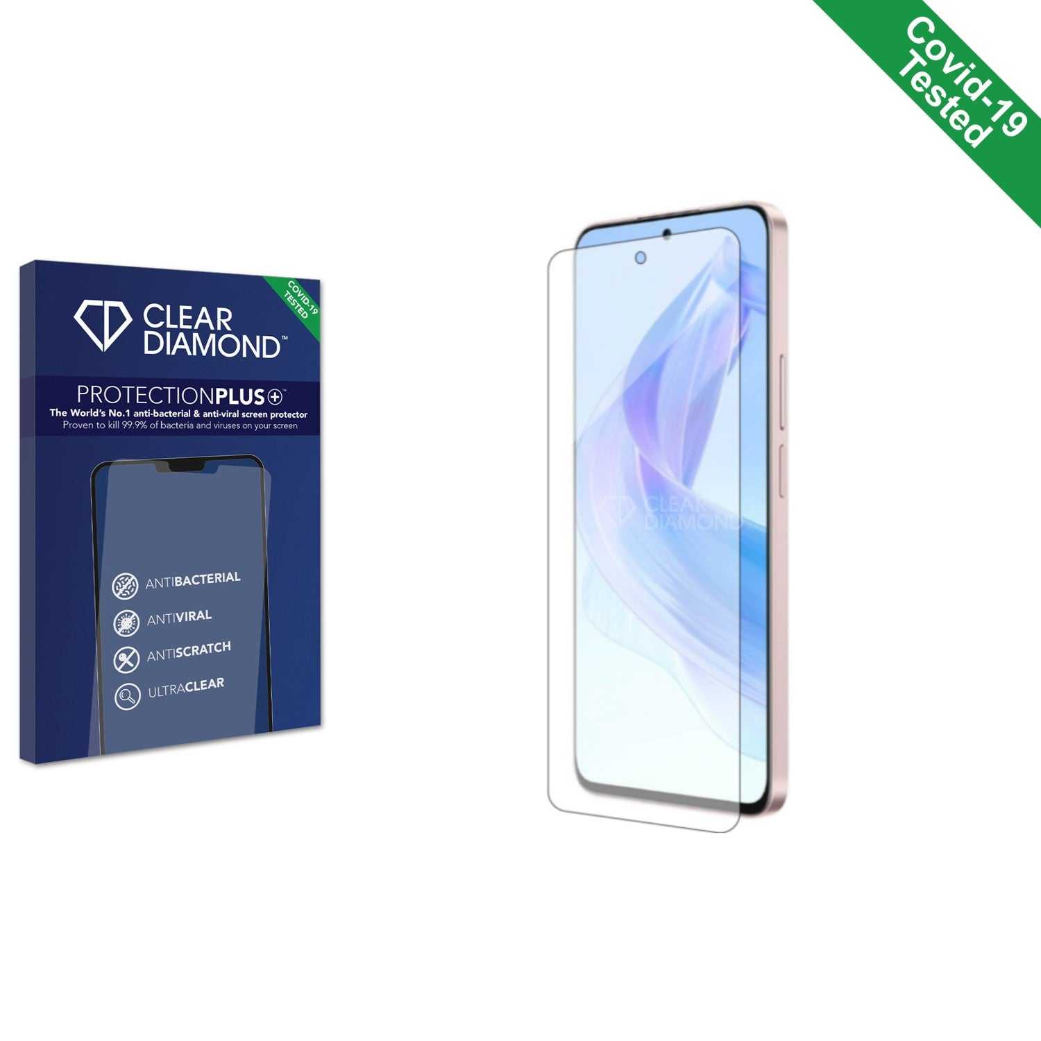 ScreenShield, Clear Diamond Anti-viral Screen Protector for Honor X50i