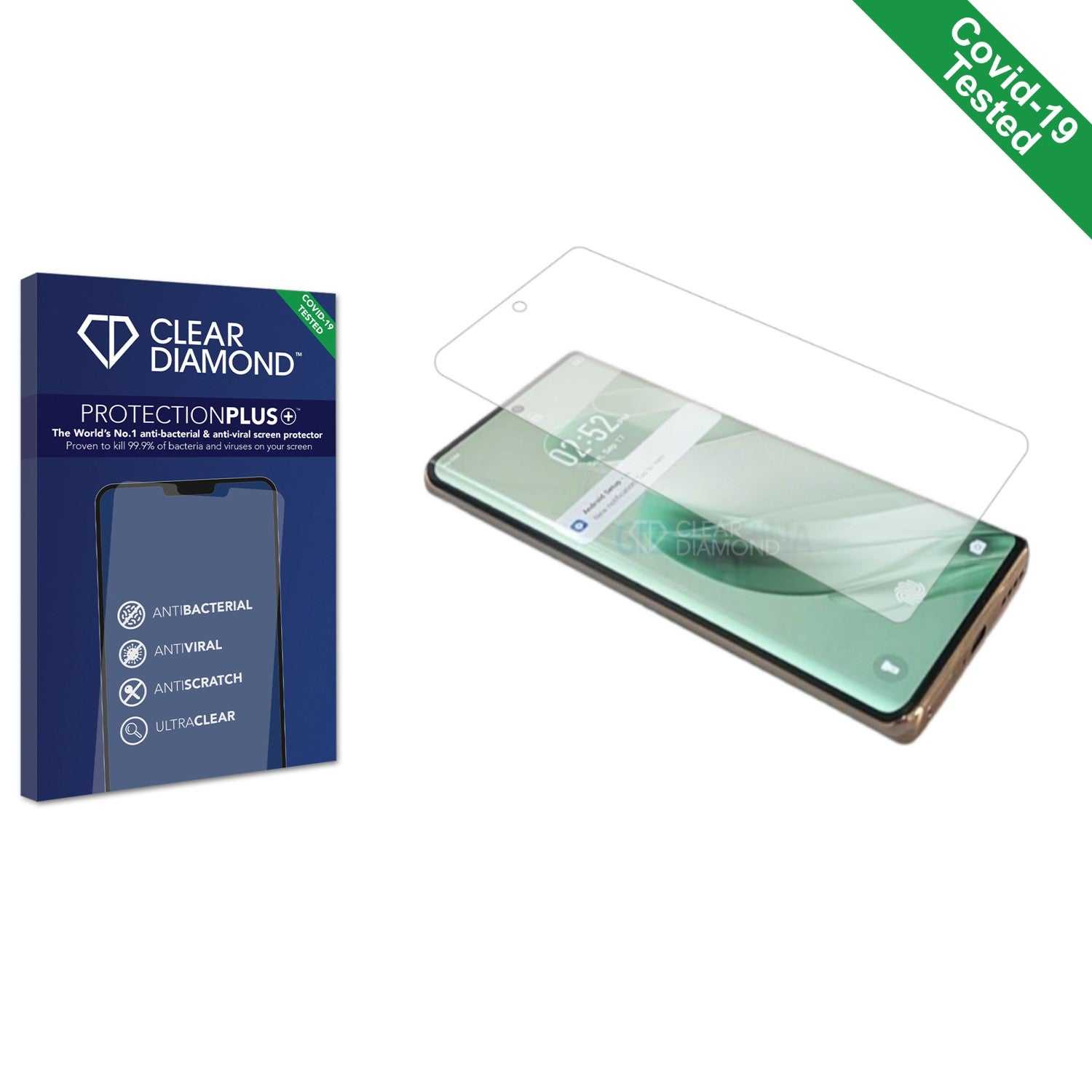 ScreenShield, Clear Diamond Anti-viral Screen Protector for Infinix Zero 30