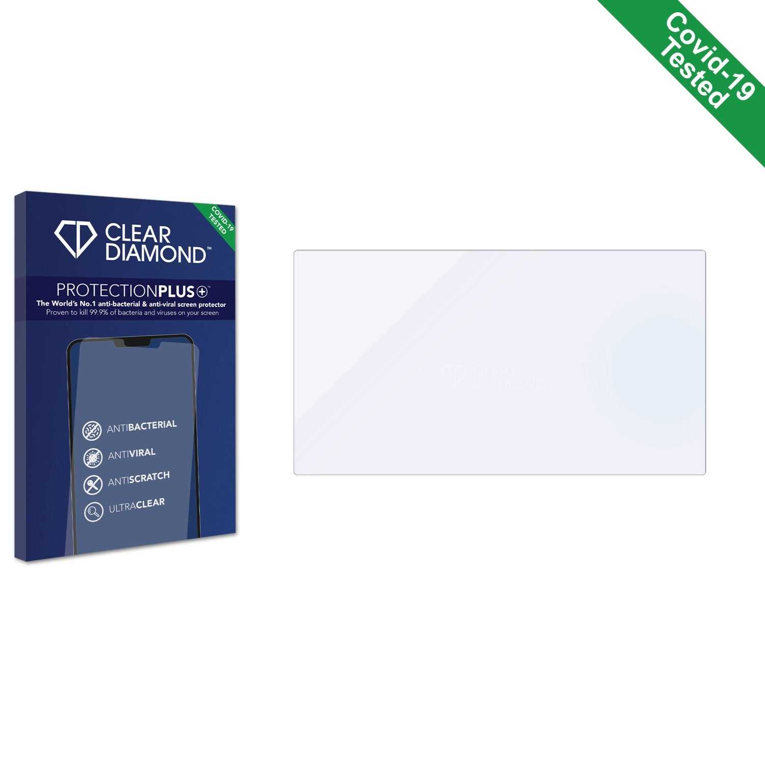 ScreenShield, Clear Diamond Anti-viral Screen Protector for Jassway Olimpia OLP116W