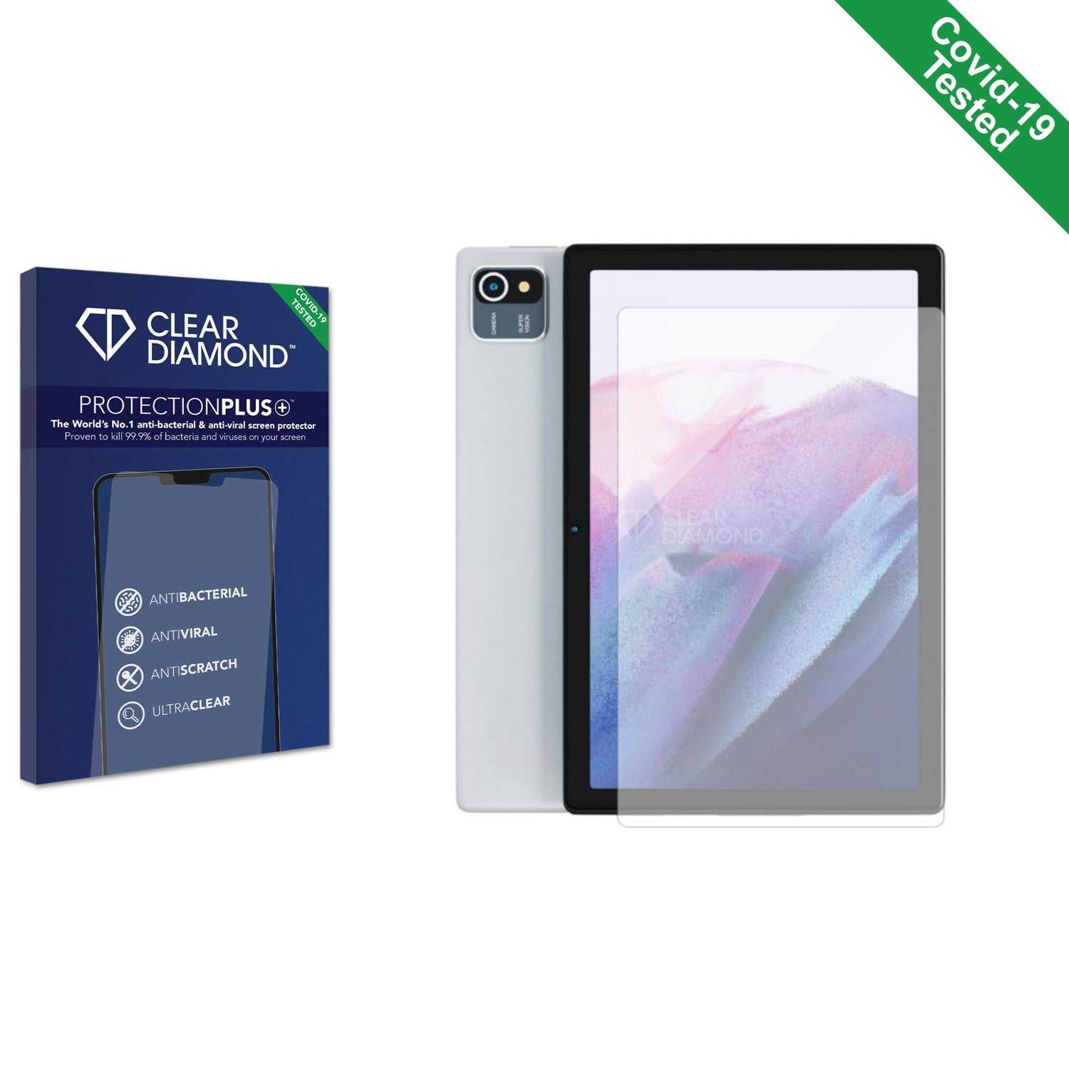 ScreenShield, Clear Diamond Anti-viral Screen Protector for Okaysea OC101