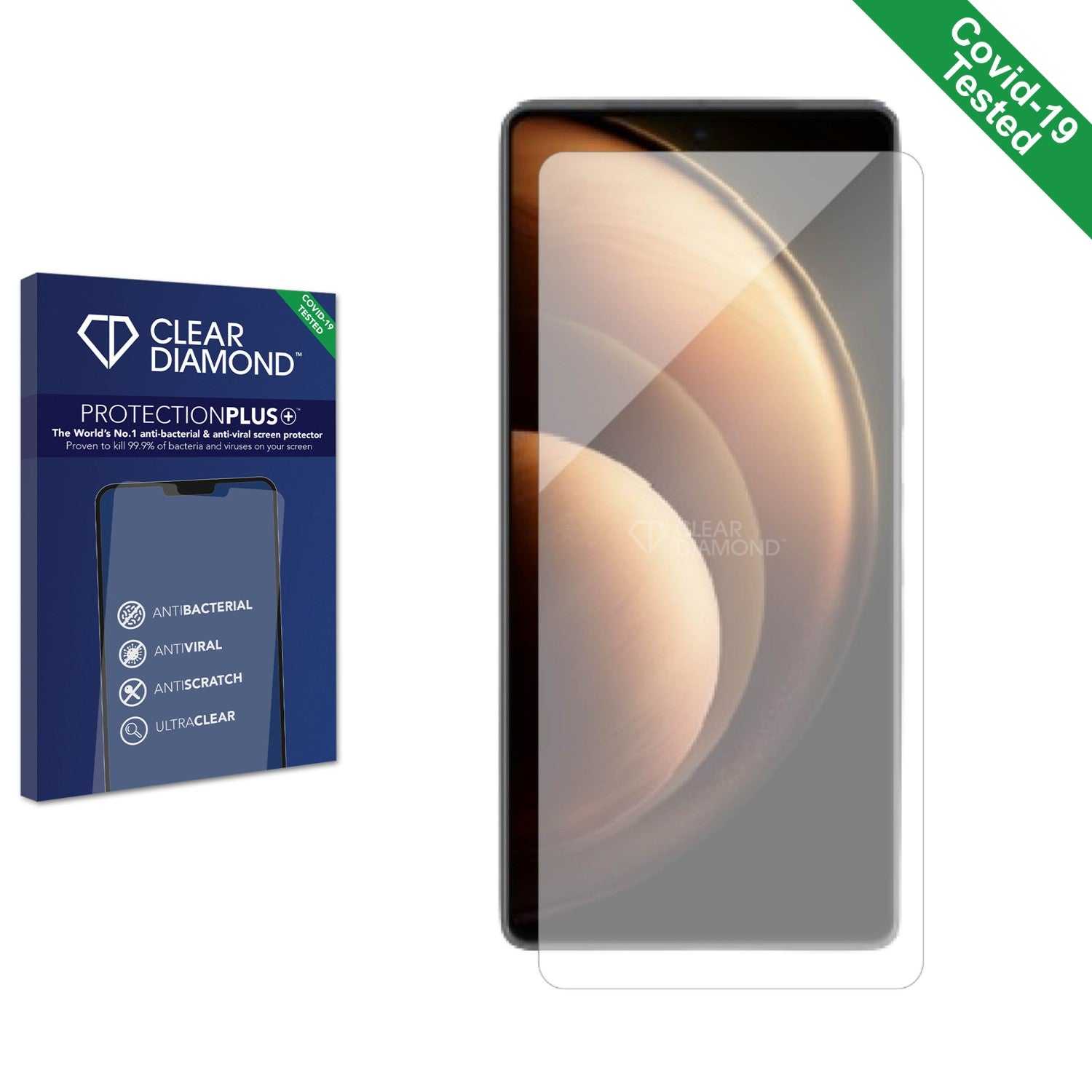 ScreenShield, Clear Diamond Anti-viral Screen Protector for Vivo X100 Pro