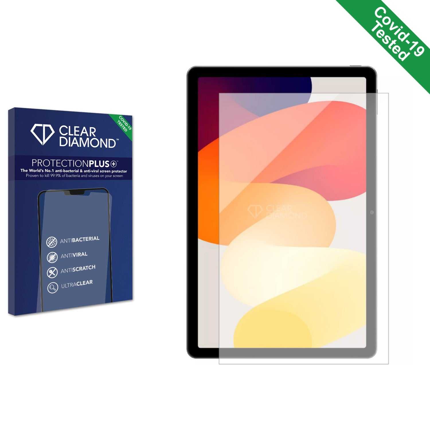 ScreenShield, Clear Diamond Anti-viral Screen Protector for Xiaomi Redmi Pad SE