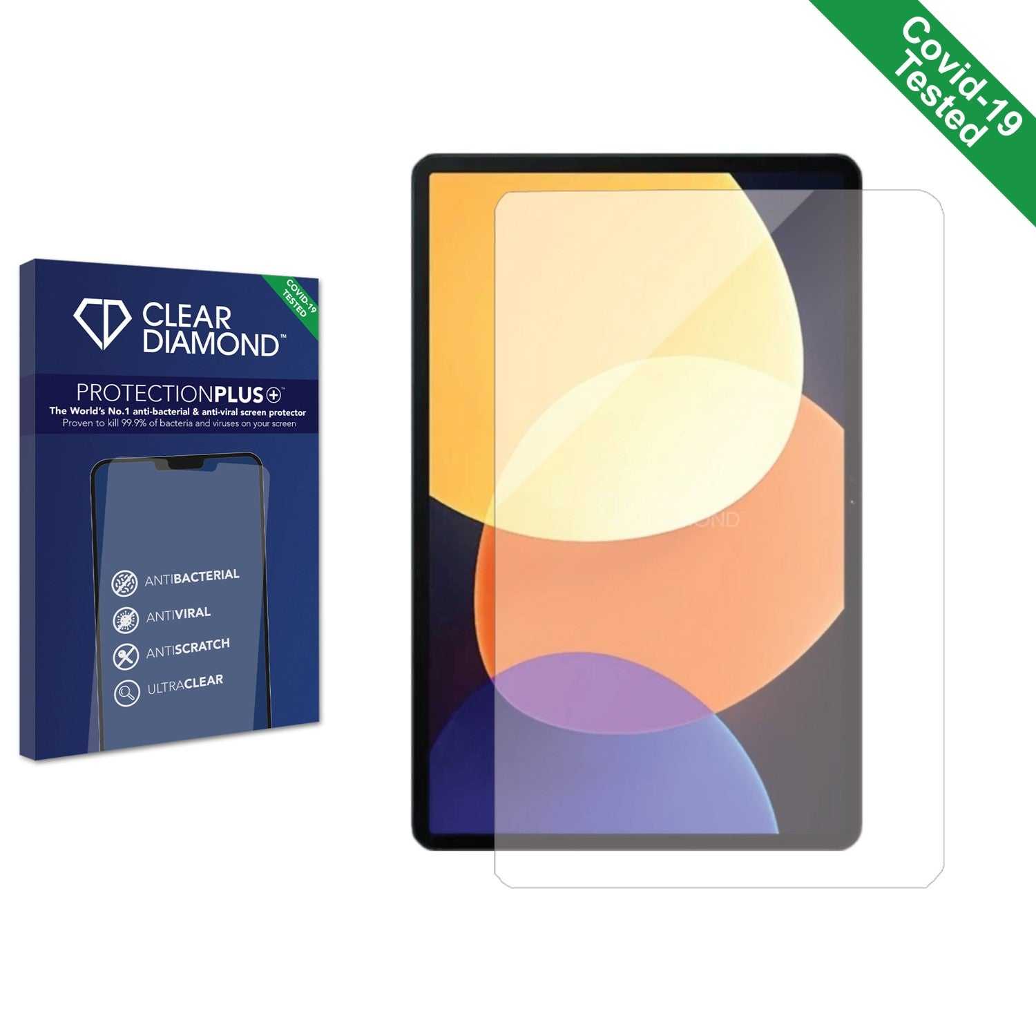 ScreenShield, Clear Diamond Anti-viral Screen Protector for Xiaomi Redmi Pad