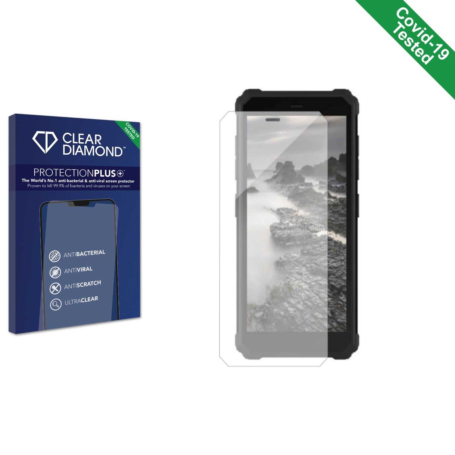 ScreenShield, Clear Diamond Anti-viral Screen Protector for iiiF150 H2022