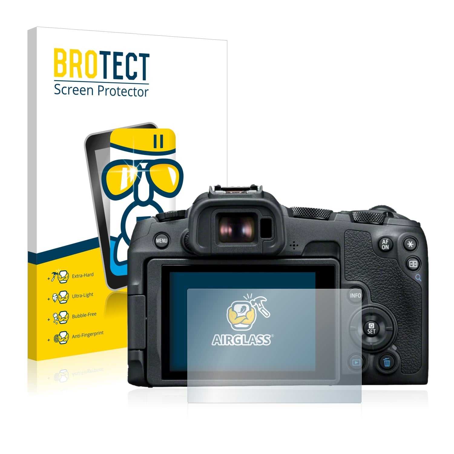 ScreenShield, Nano Glass Screen Protector for Canon EOS R8