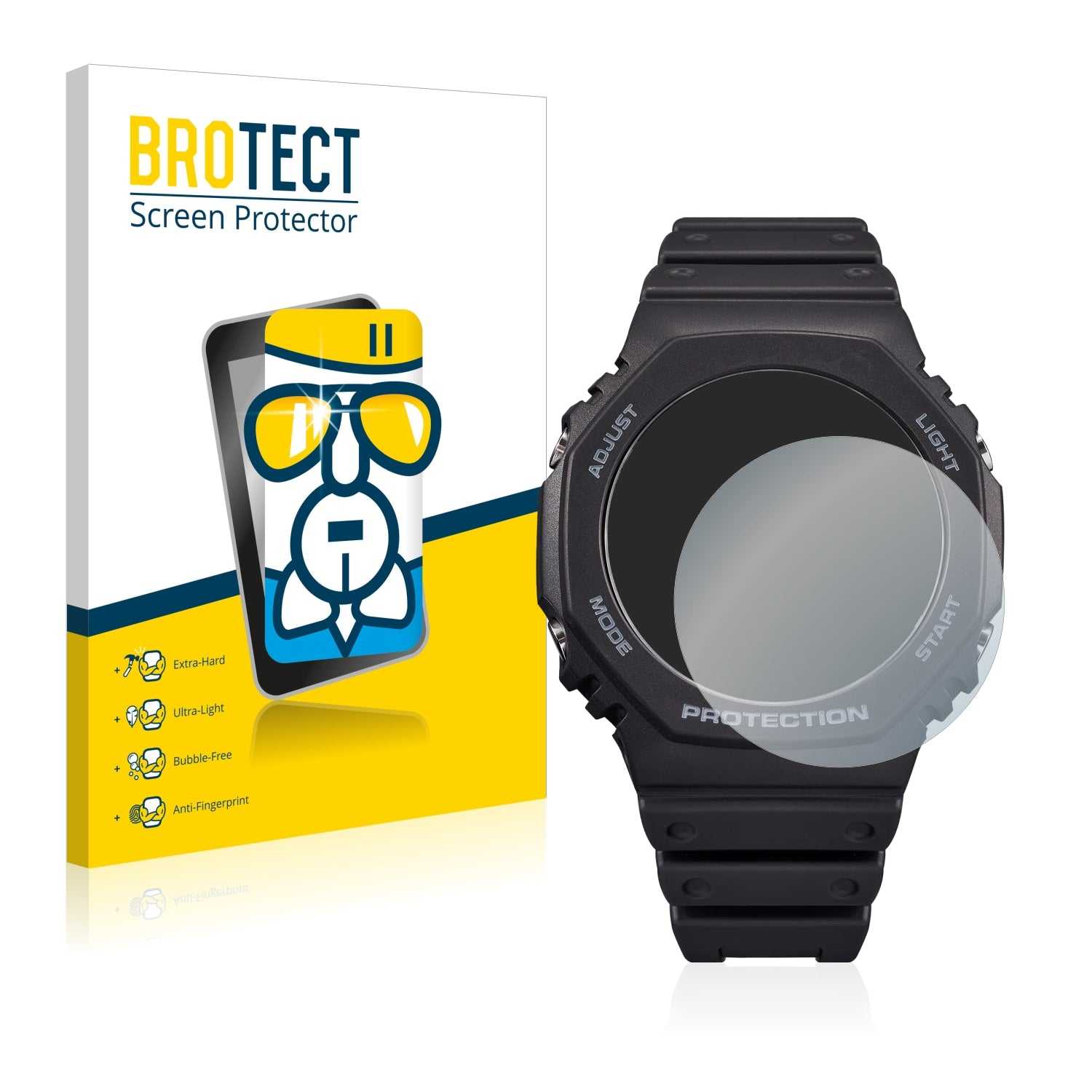 ScreenShield, Nano Glass Screen Protector for Casio G-Shock GA-B2100